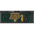 Baylor University BU - Green K95 RGB PLATINUM Mechanical Gaming Keyboard Skin