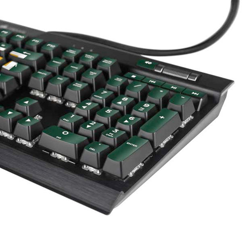 Baylor University BU - Green K95 RGB PLATINUM Mechanical Gaming Keyboard Skin