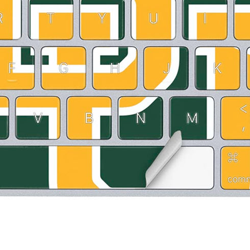 Baylor University BU - Green Magic Keyboard Skin