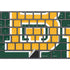 Baylor University BU - Green Magic Keyboard with Numeric Keypad Skin