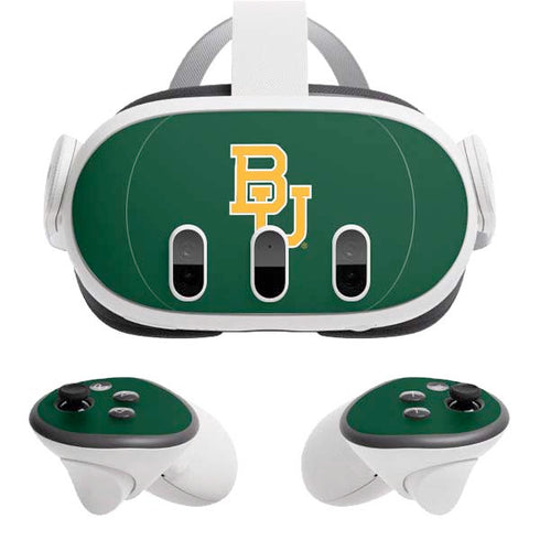 Baylor University BU - Green Meta Quest 3 Skin