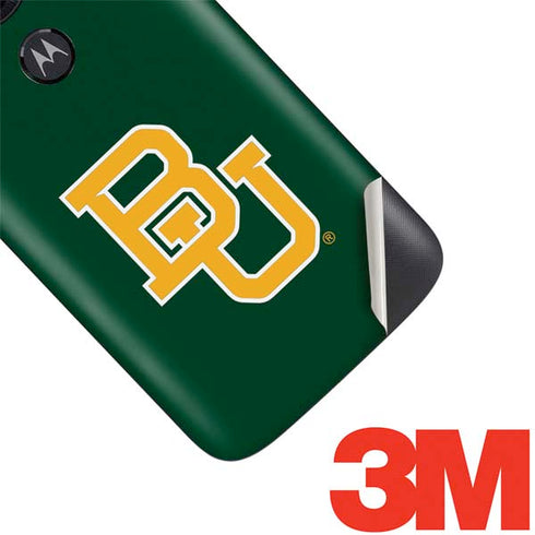 Baylor University BU - Green Moto E5 Play Skin