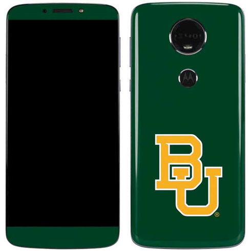 Baylor University BU - Green Moto E5 Plus Skin