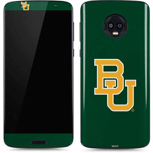 Baylor University BU - Green Moto G6 Skin