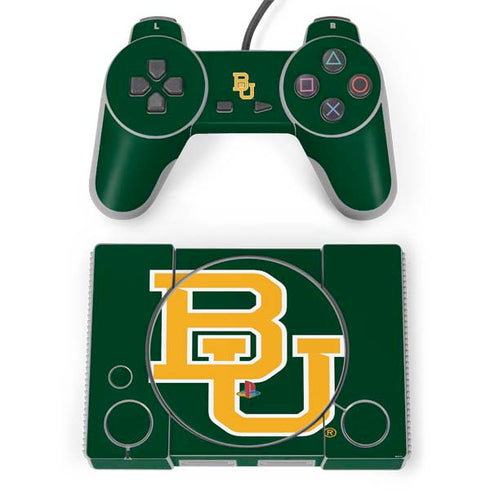 Baylor University BU - Green PlayStation Classic Bundle Skin