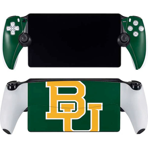 Baylor University BU - Green PlayStation Portal Remote Player Skin