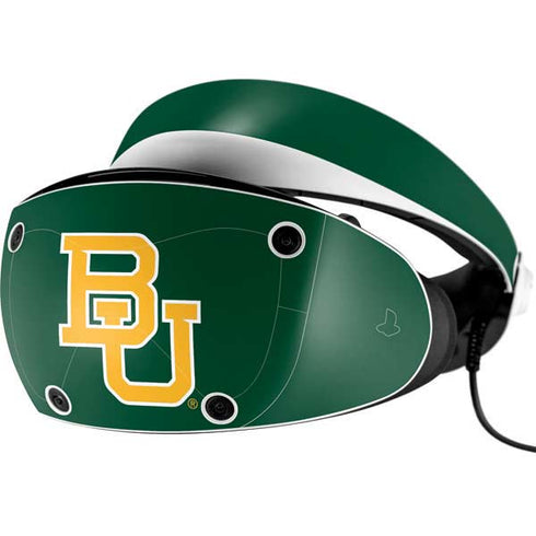 Baylor University BU - Green PlayStation VR2 Skin