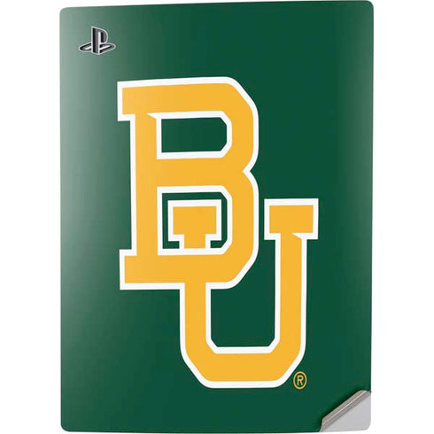 Baylor University BU - Green PS5 Digital Edition Console Skin