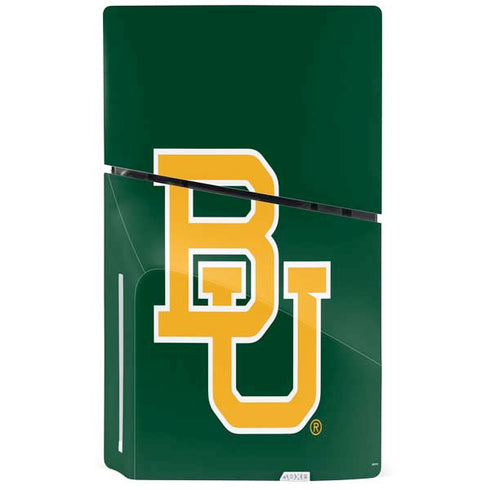 Baylor University BU - Green PS5 Slim Disk Bundle Skin