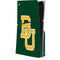 Baylor University BU - Green PS5 Slim Disk Console Skin