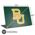 Baylor University BU - Green Universal Laptop 12in (9.8 x 6.8in) Skin