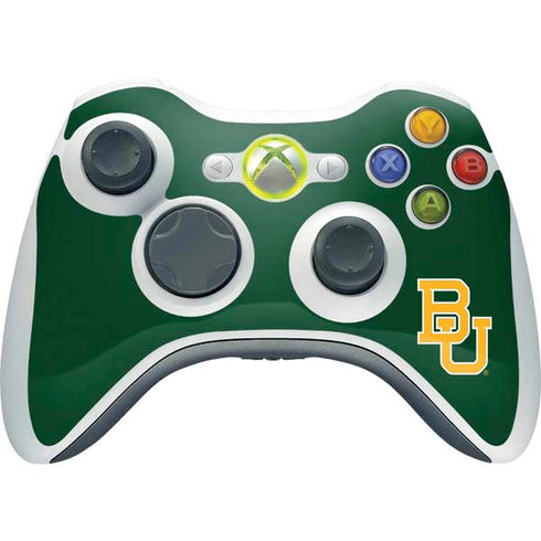 Baylor University BU - Green Xbox 360 Wireless Controller Skin