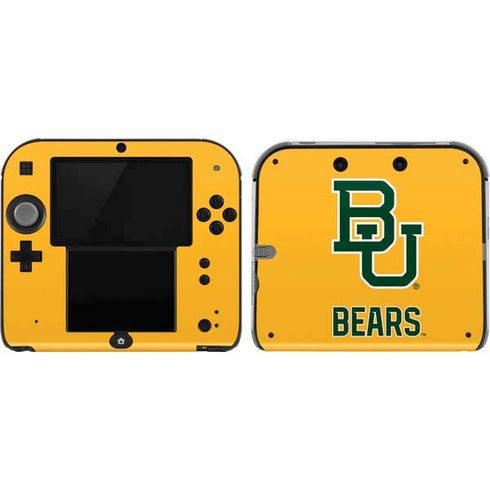 Baylor University BU Yellow Nintendo 2DS Skin