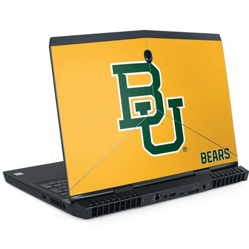 Baylor University BU Yellow Dell Alienware Skin