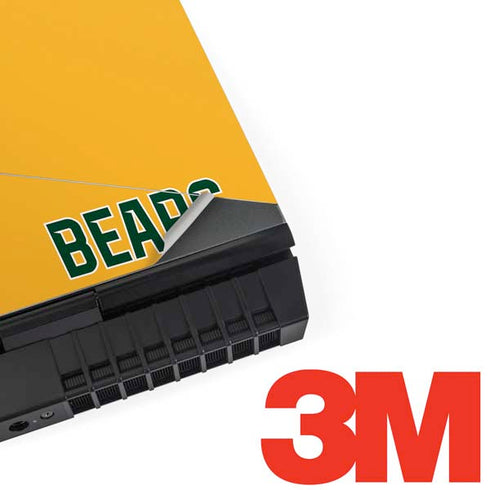 Baylor University BU Yellow Dell Alienware Skin