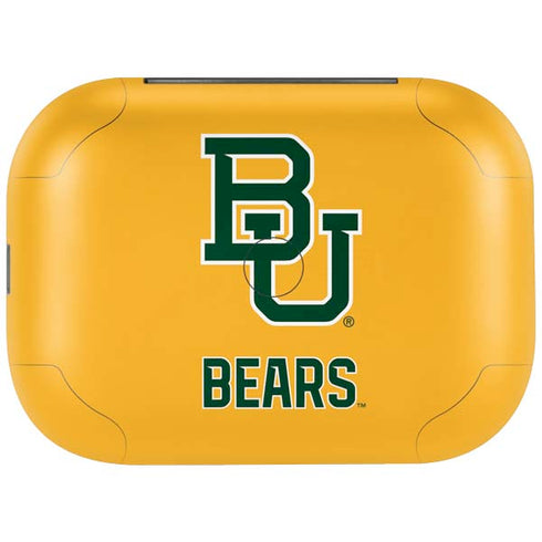 Baylor University BU Yellow Amazon Echo Buds Skin