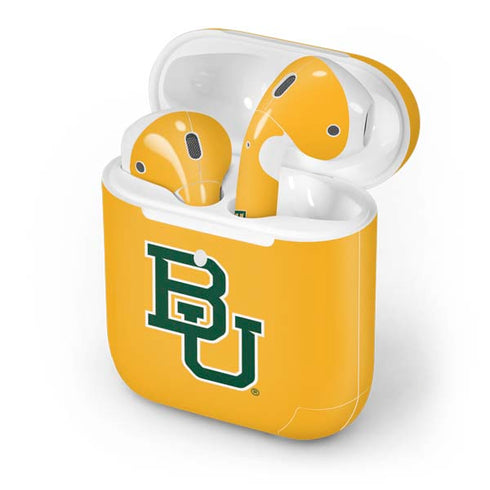 Baylor University BU Yellow Apple AirPods 2 Skin