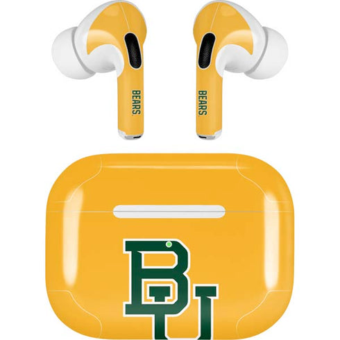 Baylor University BU Yellow Apple AirPods Pro Skin