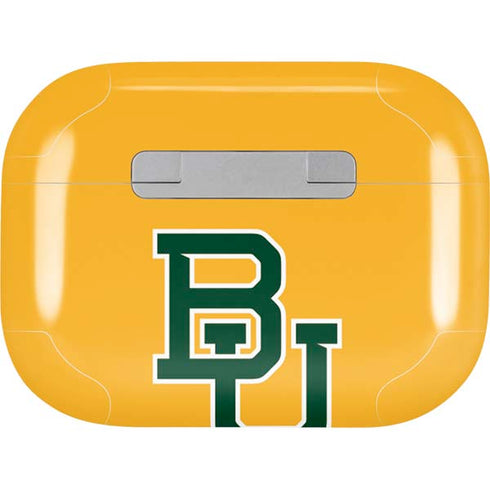 Baylor University BU Yellow Apple AirPods Pro Skin