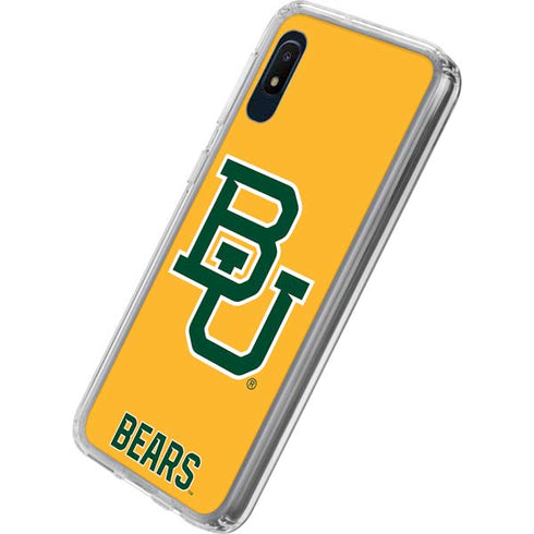 Baylor University BU Yellow Galaxy A10e Clear Case