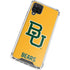 Baylor University BU Yellow Galaxy A12 Clear Case