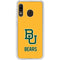 Baylor University BU Yellow Galaxy A20 Clear Case