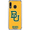 Baylor University BU Yellow Galaxy A30 Clear Case