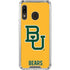 Baylor University BU Yellow Galaxy A30 Clear Case
