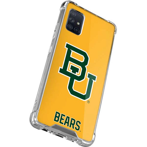 Baylor University BU Yellow Galaxy A51 5G Clear Case