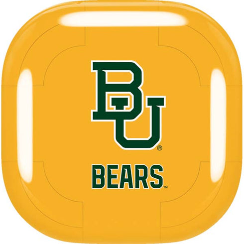Baylor University BU Yellow Galaxy Buds Live Skin