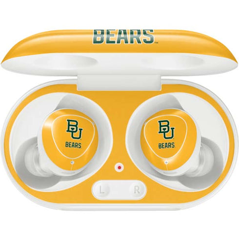 Baylor University BU Yellow Galaxy Buds Plus Skin