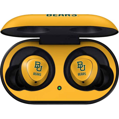 Baylor University BU Yellow Galaxy Buds Skin