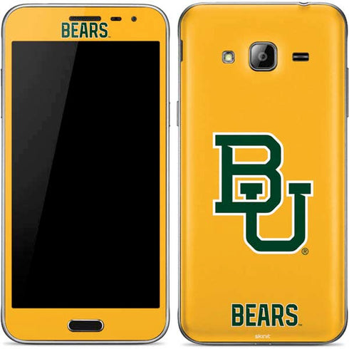 Baylor University BU Yellow Galaxy J3 Skin