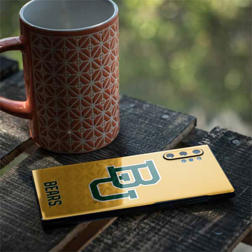 Baylor University BU Yellow Galaxy Note 10 Plus Skin