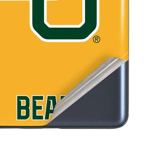 Baylor University BU Yellow Galaxy S20 Fan Edition Skin
