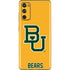 Baylor University BU Yellow Galaxy S20 Fan Edition Skin