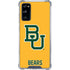 Baylor University BU Yellow Galaxy S20 FE Clear Case