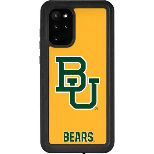 Baylor University BU Yellow Galaxy S20 Plus Waterproof Case