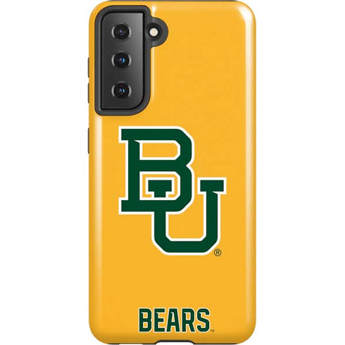 Baylor University BU Yellow Galaxy S21 5G Pro Case