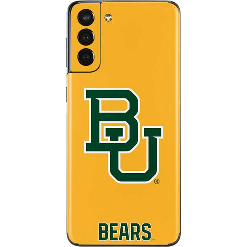 Baylor University BU Yellow Galaxy S21 Plus 5G Skin