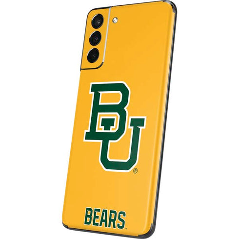 Baylor University BU Yellow Galaxy S21 Plus 5G Skin