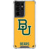 Baylor University BU Yellow Galaxy S21 Ultra 5G Clear Case
