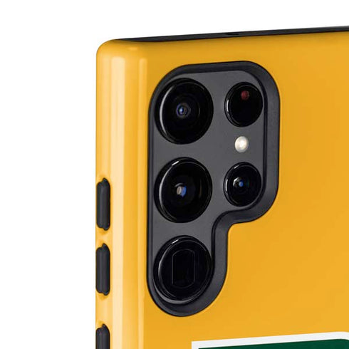 Baylor University BU Yellow Galaxy S22 Ultra Pro Case