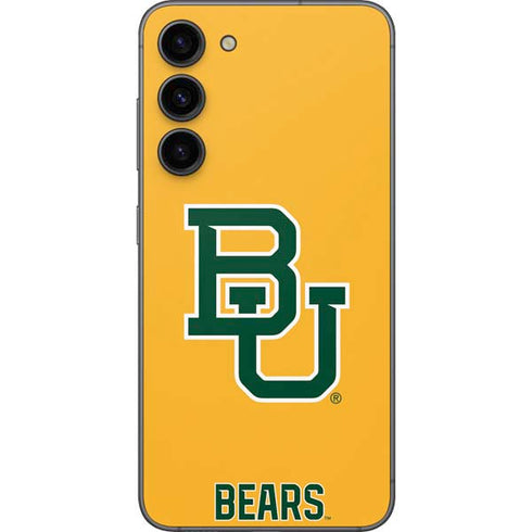 Baylor University BU Yellow Galaxy S23 Plus Skin