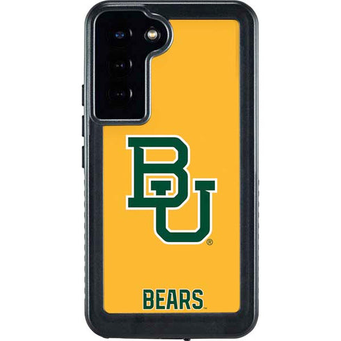 Baylor University BU Yellow Galaxy S23 Plus Waterproof Case