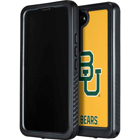 Baylor University BU Yellow Galaxy S23 Plus Waterproof Case
