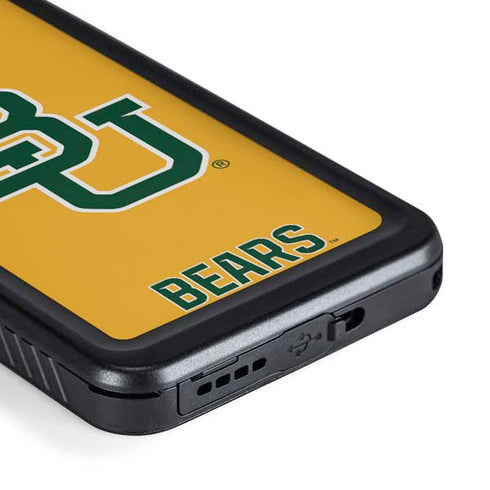 Baylor University BU Yellow Galaxy S23 Plus Waterproof Case