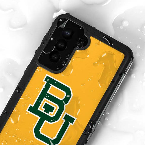Baylor University BU Yellow Galaxy S23 Plus Waterproof Case