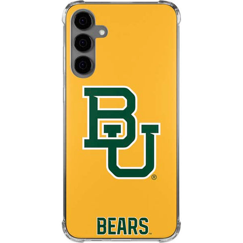Baylor University BU Yellow Galaxy S24 Plus Clear Case