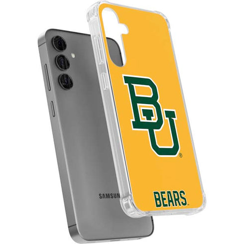 Baylor University BU Yellow Galaxy S24 Plus Clear Case